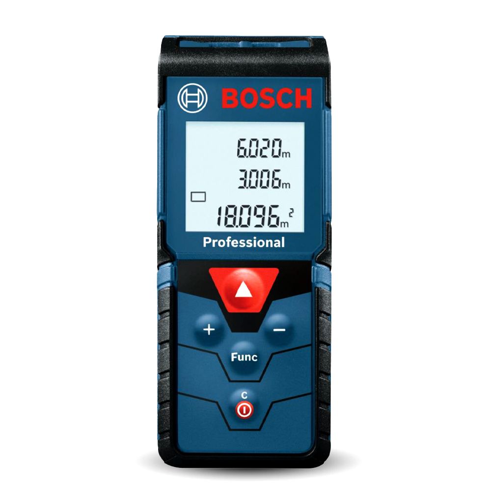 Bosch GLM 40-12 Professional (0.601.072.9K1) 3-Line Display Laser Distance Measure - Skin Only