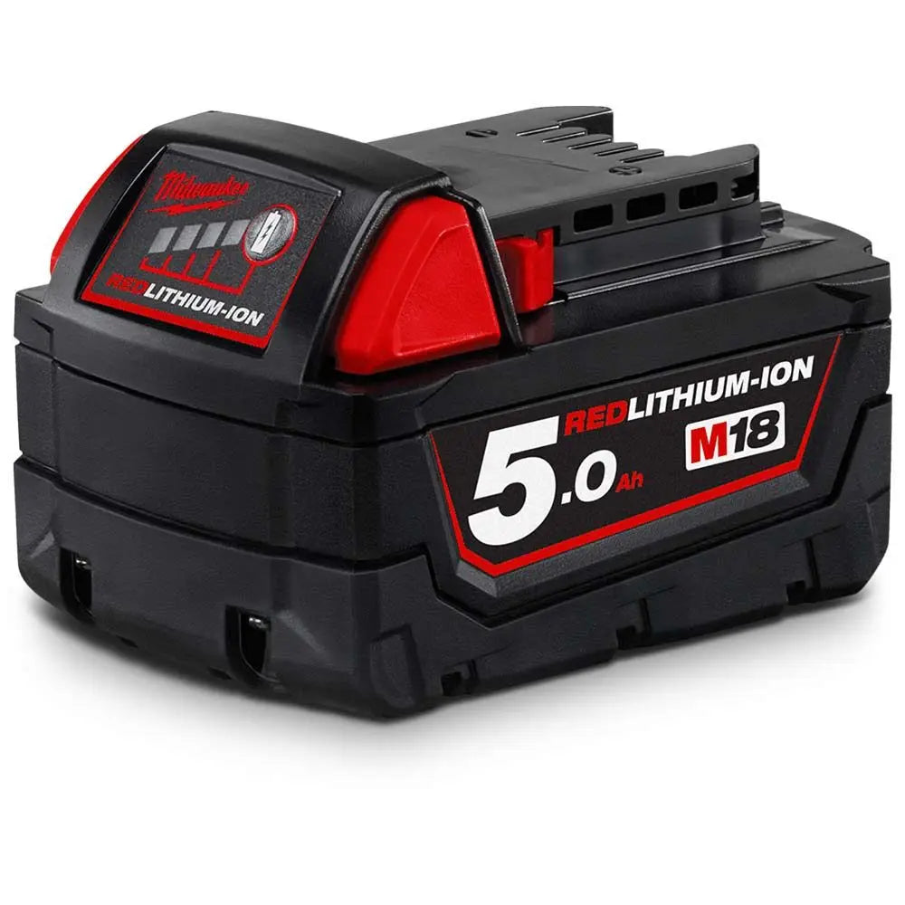 Milwaukee M18B5 18V 5.0Ah Li-Ion RED LITHIUM Battery