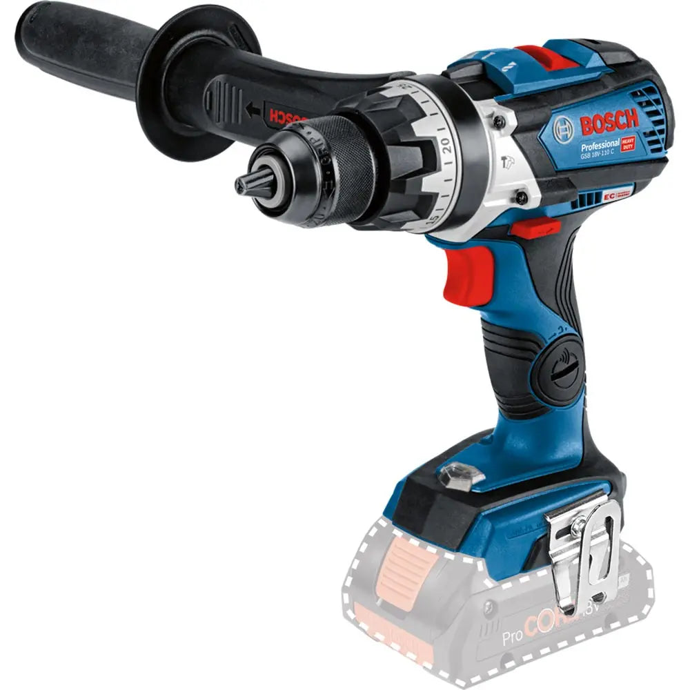 Bosch 18V-110 (0.601.9G0.343) 18V Li-ion Cordless Brushless Hammer Driver Drill - Skin Only