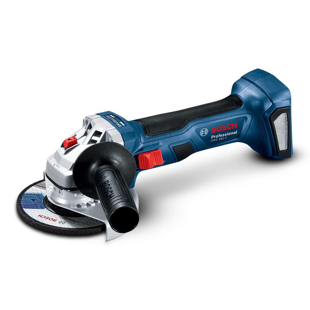 Bosch GWS 18V-7 (0.601.9H9.001) 18V Li-ion Cordless Brushless 125mm (5") Angle Grinder - Skin Only